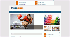 Desktop Screenshot of localclasses.com